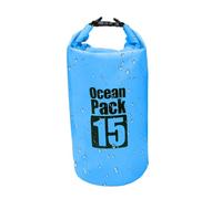 Waterproof Dry Bag | 15L Roll Top Surfing Organizer | Large Capacity Boating Sack - for Boaters Swimmers Fishermen Rafters Surfers Water Sports Beach Trips Boating Swimming Kayaking Fishing