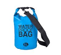Waterproof Dry Bag 2L/5L/10L/20L, Heavy Duty PVC Dry Sack with Adjustable Nylon Shoulder Strap, Floating Roll-Top Storage Bag for Kayaking, Boating, SUP, Fishing, Camping - Durable & Leak-Proof