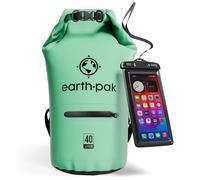 Waterproof Dry Bag 40L - Roll Top Compression Zippered Sack for Kayak