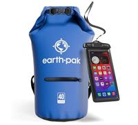 Waterproof Dry Bag 40L - Roll Top Compression Zippered Sack for Kayak