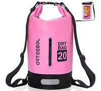 Waterproof Dry Bag, 5L/10L/20L/30L Waterproof Backpack Dry Sack Rucksack, Swim Bag with Adjustable Shoulder Straps, for Beach Swimming Kayaking Hiking Boating Canoeing Surfing Fishing