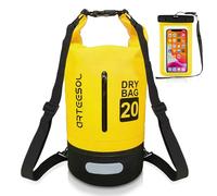 Waterproof Dry Bag, 5L/10L/20L/30L Waterproof Backpack Dry Sack Rucksack, Swim Bag with Adjustable Shoulder Straps, for Beach Swimming Kayaking Hiking Boating Canoeing Surfing Fishing