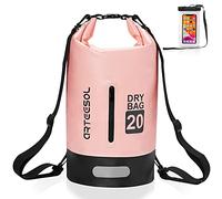 Waterproof Dry Bag, 5L/10L/20L/30L Waterproof Backpack Dry Sack Rucksack, Swim Bag with Adjustable Shoulder Straps, for Beach Swimming Kayaking Hiking Boating Canoeing Surfing Fishing