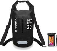 Waterproof Dry Bag, 5L/10L/20L/30L Waterproof Backpack Dry Sack Rucksack, Swim Bag with Adjustable Shoulder Straps, for Beach Swimming Kayaking Hiking Boating Canoeing Surfing Fishing