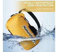 Waterproof Dry Bag Sack 10L/15L/20L Heavy Duty Dry Storage Long Adjustable Strap