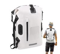 Waterproof Dry Sack Bag, 30L Lightweight Outdoor Backpack, PVC Dry & Wet Separation Bag Portable Compact Versatile Ideal for Workout & Travel, 16.93x5.91x28.35inc Before Folding