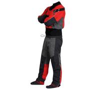 Waterproof Dry Suit for Men, Latex Neck and Wrist, Hydration Suit for Kayaking, Fishing, Canoeing, Camping, Sailing, ATV & UTV Sports, XL