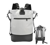 Waterproof Duffel Bag - 25L Roll Top Bag | Waterproof Canvas with Padded Straps, Multipurpose Outdoor Backpack, Ideal for Travel Hiking Camping Gym Beach Sports