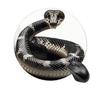 Waterproof Durable Cobra Snake Printed Mouse Pad Comfortable Mouse Pad Ideal for Office and Gaming