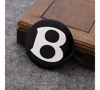 Waterproof, Dustproof, Anti-Rust, Car Hub Centre Caps for Bentley Mark VI, Car Accessories,Black