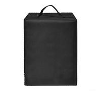 Waterproof Dustproof Waffle Maker Cover, Oxford Fabric Construction For Storage Appliance Dimensions 25L 17W 30H CM(Black 420D)