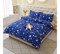 Waterproof Duvet Protector - 360° Leakproof for Incontinence & Pets - Peace of Mind for Elderly Parents, Kids & Furry Friends (E, Single)