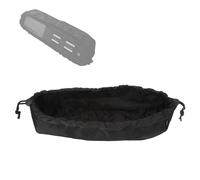 Waterproof E-Bike Battery Cover, Battery Cover Waterproof Bag, Battery Protective Cover, Dustproof Cloth Battery Protective Drawstring Bag Accessories for Electric Bicycle, Black