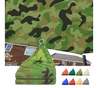 Waterproof e Sail 2x10m Recle Canopy - 95% UV Protect Outdoor ning for Deck Garden Patio Yard Par & Beach - Includes Free Rope