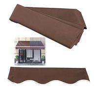 Waterproof e Sail Tent 1.8 x 3.4m - UV Protect Canopy for Balcony Garden & Railing - Dark Grey Outdoor Sun e with Free Inllat Rope