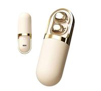 Waterproof Earbuds - Invisible Vibration Relaxation Headphones | Vibration Earbuds Massager,for Fitness Meeting Home Commuting Workout Running Sports Travel Office