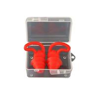 Waterproof earplugs, Made of Silicone, Noise-canceling Sleep earplugs, Waterproof and Won't Fall Off, Swimming Supplies, Unisex.(Red,003)