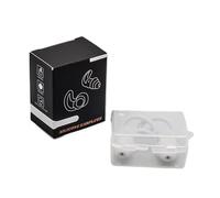 Waterproof earplugs, Made of Silicone, Noise-canceling Sleep earplugs, Waterproof and Won't Fall Off, Swimming Supplies, Unisex.(Grey,002)