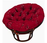 Waterproof Egg Chair Cush Replacement, Soft Round Cush for Hanging Basket Swing Chair, Comfortable Wicker Rattan Hammock Pad, 100x100cm for Outdoor Patio Garden