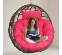Waterproof Egg Chair Cushion Replacement Large Hammock Swing Seat Pads for Outdoor Furniture Perfect for Patio Garden Living Room & Bedroom