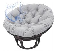 Waterproof Egg ChairReplacement Sun Resistantfor Hanging Basket Chairs Washable Round Seat Pad Weather Resistant & table 100x100cm