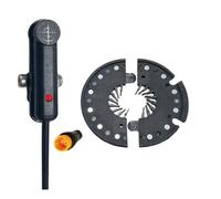 Waterproof Electric Bike Pedal Assist Sensor DH12 with Dual Hall and 12 Magnet Output, Left and Right Side Options, ABS Material and 80cm Wire Length (DH12R)