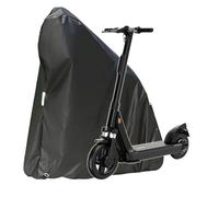 Waterproof Electric Scooter Cover Various Sizes Universal E-Scooter Storage Cover With 2Pcs Reflective Tape & Lock-Holes & Buckle & Storage Bag, Fit For All Adults And Kids E(Size:41.3(H) x 55.1in(L))