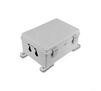 Waterproof Electrical Box for Outdoor Socket Enclosure, Weatherproof Power Outlet Box with IP66 Rating, ABS Waterproof Junction Box, Mountable Outdoor Electrical Box, Industrial (Opaque)