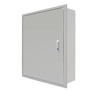 Waterproof Electrical Enclosure, Lockable Recessed Cable Management Cabinet for Secure Wiring in Home & Commercial Applications