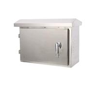 Waterproof Electrical Enclosure, Waterproof Stainless Steel Electrical Box with Mounting Plate Metal Handle Lock, Wall-Mount Junction Boxes for Indoor/Outdoor(30X40X18CM)