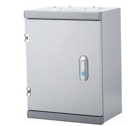 Waterproof Electrical Junction Box, Weatherproof Steel Enclosure for Wall Mounting with Lock and Mounting Plates, Durable and Secure Outdoor Wiring Solution