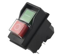 Waterproof Electromagnetic Push Button Switch 5 Pins KJD17 220-240V Coil Magnetic Starter Power Tool Switches IDGTTLDF