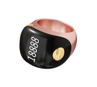 Waterproof Electronic Prayer Rings with Adjustable Fit Modern Prayer Counting