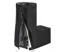 Waterproof Elliptical Machine Protective Cover with Drawstring Bottom and Zipper Closure, Suitable for Various For Home Exercise Equipment (206 * 94 * 160cm)