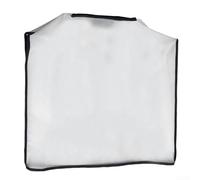 Waterproof EVA Rain Cover Protective Bag Shield Fit Handbag Protector For Outdoor Travel Shopping Two Sizes Rectangle Square Shape Clear Rainproof Dust Protection Cover(Square)