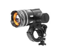 Waterproof Extra-Bright Zoomable Headlight for Xiaomi M365/1S/PRO1/PRO2/MAX Electric Scooters, Metal Housing, 250g, USB-Charged, Built-in Lithium Battery