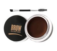 Waterproof Eyebrow Gel & Brow Pomade Kit with Dual-Ended Brush - Smudgeproof, Long-Lasting 3D Eyebrow Gel Brown | Quick-Dry, Oil-Free, 12H Wear for Defined Brows