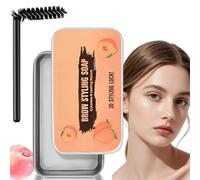 Waterproof Eyebrow Gel Kit,Smudge-Proof Clear Eyebrow Gel for Natural Brows,Long-Lasting Styling Pomade,Easy Shaping & Definition,Sweat-Proof Smudge Proof,Light and Non-Sticky,Suitable for Women