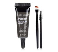 Waterproof Eyebrow Gel - Smudge-Proof Long-Lasting Tinted Brow Mascara for Natural-Looking Defined Brows