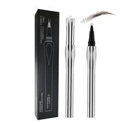 Waterproof Eyebrow Pen - Pencil With A Micro-Fork Tip Applicator Creates Natural Looking Brows Makeup Effortlessly Natural-Looking Hair-Like Defined Brows Dark