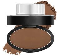 Waterproof Eyebrow Powder Stamp Kit - Instant Beauty Brow Stamping in 1 Second, Complete Tinting Coloring Set for Beginners & On-the-Go - Perfect for Makeup -Light Brown