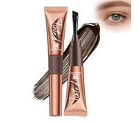 Waterproof Eyebrow Tint Gel - 3D Peel-Off Brow Dye for Natural-Looking Colour, Long-Lasting & Smudge-Proof, Easy to Apply & Remove, Defined Brows Lasts Up to 3 Days (02#NUDE BROWN)