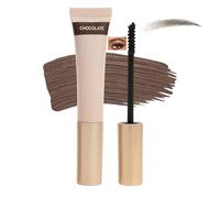 Waterproof Eyebrow Tint Gel In Chocolate Brown For Defined Natural Brows - Smudge-Proof Peel-Off Formula With Precision Applicator And Spoolie Brush For Long-Lasting Wear Up To Three Days Suitable