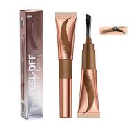 Waterproof Eyebrow Tint Gel In Taupe For Natural Full Brows Lasting 5 Days - Semi-Permanent Peel Off Makeup For Easy Application And Removal, Waterproof & Sweatproof Formula For Women And Girls Daily