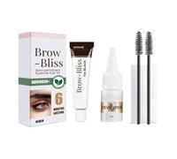 Waterproof Eyebrow Tint Kit, Lash Tint and Eyebrow Dye, Volume Lashes and Full Brows Last Up to 6 Months, Eye Brow & Eye Lash Coloring Set, DIY Easy Use for Salon and Home (Black)