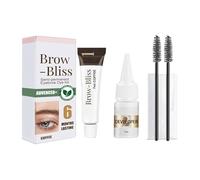 Waterproof Eyebrow Tint Kit, Lash Tint and Eyebrow Dye, Volume Lashes and Full Brows Last Up to 6 Months, Eye Brow & Eye Lash Coloring Set, DIY Easy Use for Salon and Home (Coffee)
