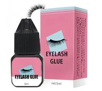 Waterproof Eyelash Extension Glue for Individual & Cluster Lashes - Long-Lasting Adhesive with Black Bond & Seal Technology, Professional Lash Gel
