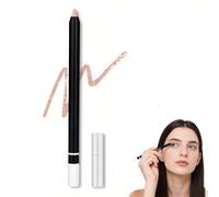 Waterproof Eyeliner Pencil, Long-Lasting Gel Formula, 24 HR Waterproof Eyeliner Duo Sharpenable Eye Pencil, Fine Tip for Precise or Bold Eye Looks, Smooth & Natural Application (#011-Bronze)