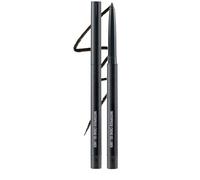 Waterproof Eyeliner Pencil, Long-Lasting Smudge-Proof Eye Liners, Fine Tip for Precise Lines, Quick-Dry Formula (Black)