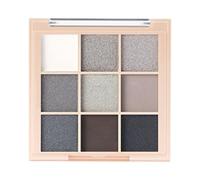 Waterproof Eyeshadow Palette Kit - Matte Glitter Colors, 9 Shade Compact | Rich Pigment Makeup Box, Smooth Easy Blend Formula, Stunning Makeup Accessory for Girls Women Date Night Festival
